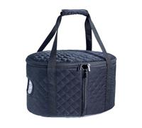 de transporte térmica para cocinar a fuego lento, aislante y resistente, correa de hebilla con cierre, opción de movilidad de alimentos práctica para viajes, camping, actividades al aire libre