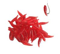 de Trucha, cebos Blandos para la Pesca de | 50 Uds. De Gusano de Pan de simulación de Cebo Suave - Señuelos de Pesca realistas para Agua Dulce, Cabeza de Serpiente, Trucha, agallas Azules y Agua Sal