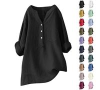 De Ultima Hora Camisetas Cuello V Mujer Blusas Algodón Moda Verano Camisa Elegante Rojo Acampanadas Manga Corta Largas Blusa Negra Fiesta Ropa Bluson Blanco Primavera 2026 Camiseta