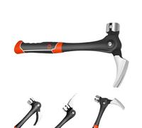 de uña - Herramienta de martilleo de acero al carbono magnético para trabajos pesados,de Carpintero - para Carpintero, Arquitecto, Ingeniero, Reparador, Taller, Tapizado de Muebles, Manualidades,