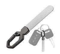 de uñas de metal, de uñas de doble cara, herramienta portátil de acero inoxidable para pulir uñas, accesorios para el cuidado de las uñas, ideal para dar forma precisa y acabado en