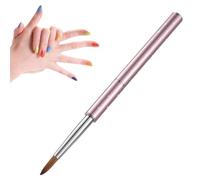 de uñas delgado, pinceles de esmalte de uñas - Pintura de pintura polaca Pincel de lápiz | Remover de polvo portátil fino, herramienta de detalle de dibujo para familias, amantes, amigos