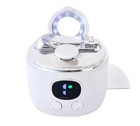 de uñas eléctrica - Cortauñas eléctrico multifuncional para bebés con luz y lupa | Nail Care Tools Mini molinillo de uñas de alta velocidad para adultos, bebés y personas mayores | Manicura