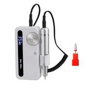 de Uñas Eléctrica de 35000 RPM, Taladro Eléctrico Profesional para Manicura con Modo de Pausa para Uñas de Gel Acrílico, B