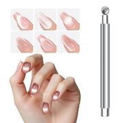 De Uñas Ojos De Gatito,Para Decoracion de Unas Con Puntas Dobles | Diseño Ergonómico Multifuncional Para Esmalte De Uñas Mujeres Adultas Y Adolescentes
