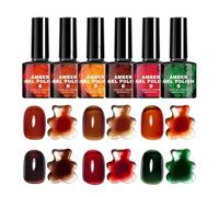 De Uñas Otoñal, Paleta De Tierra, Pintura De Belleza Brillante | 6 Colores Seleccionados Serie Inspirada De Temporada Elegancia, Rendimiento Celebración Viaje Aplicación De Estudio Pro