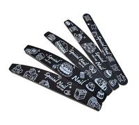 de uñas, para el cuidado de las uñas, con motivos infantiles, bloque pulidor de doble cara para dar forma a mujeres y niñas, diseño de uñas, salón, bienestar, viajes, uñas de los pies, día a