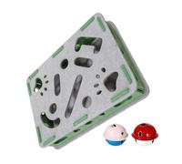 De Uñas para Gatos, Recortadora De Arañazos Silenciosa, De Interactiva | Módulo De Estimulación De Bola De Campana De Fieltro Multisensorial con Kit De Protección De Alfombra Pa