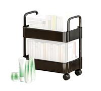 de utilidad rodante - Organizador móvil de varios niveles de 60 cm, soporte para rack desmontable, de deslizamiento de cocina delgada, ahorro de espacio sostenible | Almacenamiento rodante