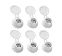 de vaciado de botellas, cubierta multiusos para tapa dispensadora | Tapa de botella invertida de soporte, repuesto versátil para acondicionador de cabello, lavado corporal, limpiador facial