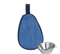 De Vajilla para Camping - Contenedor De Platos Exterior Gran Capacidad con Cremallera,Estuche De Vajilla para Viaje | para Senderismo Picnic Playa