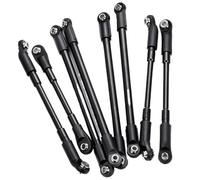 de Varilla de Enlace Inferior Superior de Aluminio 8pcs para 1 10 Escala RC RC Car Piezas Piezas compatibles con Varios de vehículos RC