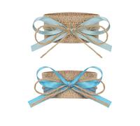 de Vela para Comunión - 2 Piezas Decorativo Religioso Retro,Atrapagotas para Vela con De Cinta | para Planificadores De Ceremonias, Padrinos, Familia, Rincón De Oración Y Capilla
