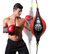 de Velocidad de Boxeo - Bola de perforación Premium para Entrenamiento y del estrés | Kit de Pesado para Adultos y Adolescentes | Equipo de Boxeo Completo con Plano