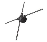 de Ventilador de Holograma 3D, Inicio Rápido Ventilador de Holograma 3D 928 Cuentas de Lámpara Proyección de Teléfono Móvil Interconexión WIFI Resolución de 1600x928 para Barra (Enchufe de