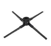 de Ventilador Holográfico 3D para Tienda Comercial, Efectos Flotantes de 52 Cm de Diámetro, Efecto 3D, 552 Cuentas LED, Control WiFi, Control de Aplicaciones, (Enchufe de la UE)