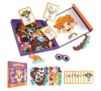 de vestir | Tabla Magnética Educativa Para Hacer Ser Misma | Juguetes De Vestidos De Personajes Lindos Para Hacer Personajes - Para De 3 A 6 Años, Para Cumpleaños, Navidad, Aula, Viajes y