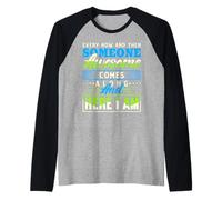 De Vez en Cuando llega una Camisa Impresionante Camiseta Manga Raglan