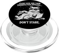 De Vez en Cuando Purrfection Aparece Sassy Gafas de Sol Cat PopSockets PopGrip para MagSafe