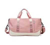 de viaje grande | Paquete de hombro de 35 litros, compartimento impermeable para almacenamiento de zapatos, para deporte, yoga, fitness, natación y uso, rosa, Se référer au descriptif