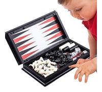de Viaje, Magnético Portátil, Tablero Plegable con Y Damas para Actividades De Aprendizaje Principiantes Interior Exterior Adultos