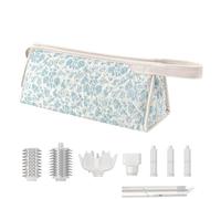 de Viaje para Herramientas para el Cabello - Estuche Grande para rizador Acolchado de 13,39 Pulgadas | Organizador de Almacenamiento de Tela Oxford Impermeable para Secadora, cosméticos y artícu