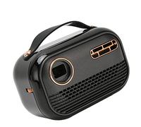 de Vídeo, Mini 1080P Compatible con 4K con Mando a Distancia para Coche para Acampar (Black)