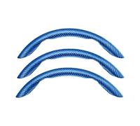 De Volante De Coche Segmentada - Protector De Todas Las Estaciones De PVC De 15 Pulgadas | Mango Antideslizante Texturado De Fibra De Carbono - Protección De Dirección Automotriz Universal |