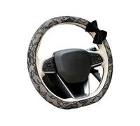de volante envolvente de encaje, accesorios para automóviles con diseño de nudo de 38 cm, de volante transpirable - para mujeres madres conducción urbana rutas diarias carretera autopista
