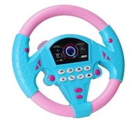 De Volante para Niños, Volante De Simulación con Luce Y Sonido, Rotación Controlador Portátil Simulado Vol-Ante Juguetes, para Niños Y Niñas
