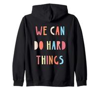 De Vuelta a la Escuela, Podemos Hacer Cosas difíciles Maestras Mujeres Niños Sudadera con Capucha