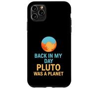 De vuelta en mi día Plutón era un planeta lindo retro astronomía divertido Carcasa para iPhone 11 Pro Max