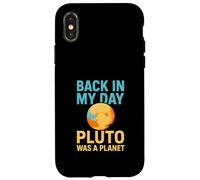 De vuelta en mi día Plutón era un planeta lindo retro astronomía divertido Carcasa para iPhone X/XS