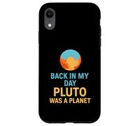 De vuelta en mi día Plutón era un planeta lindo retro astronomía divertido Carcasa para iPhone XR
