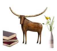 de Wall Street - Figura decorativa de resina vintage | Decoración de Bolsa y Mercado Financiero Idea de Regalo para Aficionado a las Finanzas, Entrada, Salón, Hogar