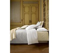 De Witte Lietaer Bumblebee Juego percal Luxe Funda de edredón + Fundas de Almohada, algodón, Color Blanco/Plata, 260 x 240 cm