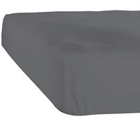De Witte Lietaer Case sábana Bajera Jersey, algodón, Papprill Gris, 180 x 200 x 30 cm