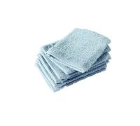 De Witte Lietaer Juego de 6 toallitas, Algodón, Turquesa, 15x21 cm, 6