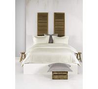 De Witte Lietaer Zygo - Juego de Ropa de Cama, algodón Peinado, Marfil, 240 x 220 cm