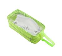 de Zapatos de Viaje - Resistente al Agua - Ahorro de Espacio, a Prueba de Polvo, Almacenamiento de Zapatos, Embalaje, Organizador, Zapatos con Cremallera para Hombres y Mujeres, Verde, Ver