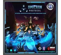 Dead Alive Games Omicron Protocol - Miniatures Board Game, an Intra-Apocalyptic Squad, Dead Alive Games, Competitive/Cooperative/Solo Modes, Ages 14+, 1-4 Players, 45-90 Minute Playing Time
