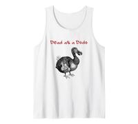 Dead As A Dodo (Funny Diching) (Gráfico) Camiseta sin Mangas