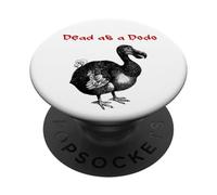 Dead As A Dodo (Funny Diching) (Gráfico) PopSockets PopGrip Adhesivo