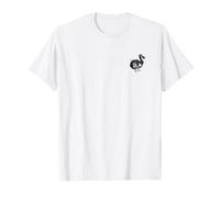 Dead As A Dodo (Ilustración Minimalista Gráfico De Impresión Trasera) Camiseta
