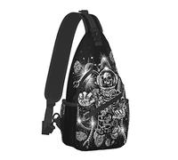 Dead Astronaut in Space Crossbody Bag Unisex Shoulder Sling Backpack Chest Bag One Strap Backpack Ligero Viaje Senderismo Daypack para Hombres Mujeres Casual Shopping Sport