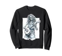 Dead Banjo Player Hippie Bluegrass Skeleton Sudadera