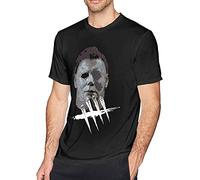 Dead by Dayl-Ight Men's T-Tshirts Camisetas y Tops Adult Short Sleeve tee Fashion Summer Tops Black(XX-Large)
