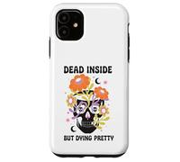 Dead Inside But Dying Pretty Halloween Boho Carcasa para iPhone 11