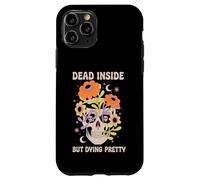 Dead Inside But Dying Pretty Halloween Boho Carcasa para iPhone 11 Pro