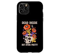 Dead Inside But Dying Pretty Halloween Boho Carcasa para iPhone 11 Pro